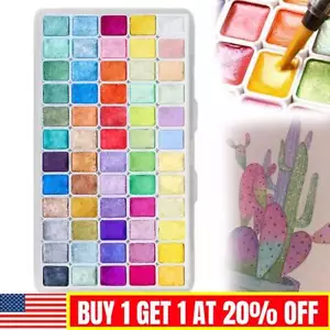Shifting Watercolor Painting Set, Forestey Color Glitter Watercolor Paint NEW - Picture 1 of 27