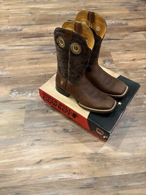 男式中科他马高级方头牛仔靴 31.5/13.5 码 — 第 1/4 张图片