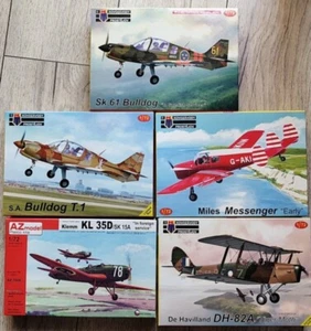Lot of 5 models 1/72 KP/AZ models TRAINERS plastic kits - Picture 1 of 2