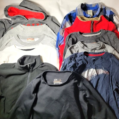 11 Boys Long Sleeve Small: Champion Carter's Old Navy Jumping Beans Crazy 8 ETC - Image 1 of 4