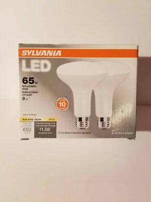 65w LED Sylvania 2pk Soft White BR30 - Image 1 of 4