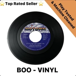 Thelma Houston - If It’s The Last Thing I Do - 7” Vinyl Single Soul Funk EX - Picture 1 of 6
