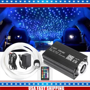 1000pcs Home Car Headliner Star Light kit Roof Twinkle Ceiling Light Fiber Optic - Picture 1 of 13