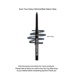 AVON True Colour GlimmerStick Eyeliner Saturn Grey ~Gr8 Gift ~Free P&P - Picture 1 of 2