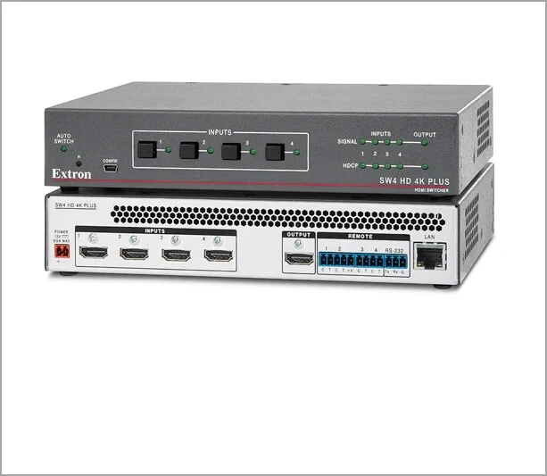Extron SW4 HD 4K PLUS - HDMI Switcher. (60-1604-01) - Image 1 of 1
