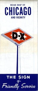 D-X 1958 hoja de ruta: Chicago nuevo de lote antiguo - Imagen 1 de 1