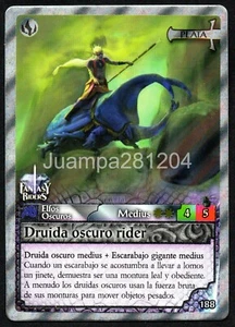 DRUIDA OSCURO RIDER #188 CROMO FANTASY RIDERS 3 EL RESURGIR DE LOS DRAGONES 2021 - Picture 1 of 2
