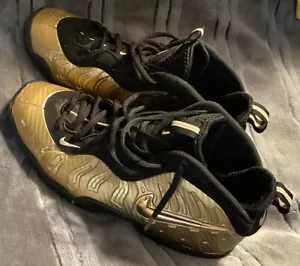 Nike Air Foamposite Pro “Metallic Gold” Shoes. Size 7Y Great Condition!! - Picture 1 of 6