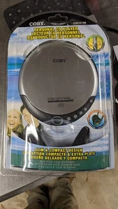 Coby CXCD109 Slim Personal CD Player New & Sealed Discman Anti Skip Protection - Picture 1 of 4