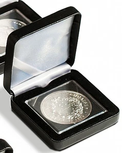 Leuchtturm Münzetui NOBILE für Quadrum Kapsel 50x50 mm schwarz 322779 - Bild 1 von 1