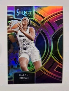 2024 SELECT WNBA KALANI BROWN #50/99 PREMIER Pink And Purple PRIZM Wings SP #110 - Picture 1 of 3