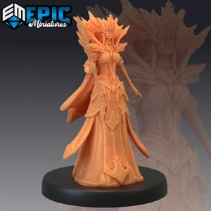 6K Resin 32mm Epic Miniatures Snow Queen (Medium) for D&D, Role-Play - Picture 1 of 1