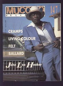 MUCCHIO SELVAGGIO 147/1990 CRAMPS LIVING COLOUR FELT JOHN LEE HOOKER BALLARD - Picture 1 of 1