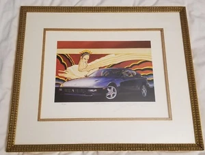 Signierte nummerierte Lithographie "Pure Design No1" Mustang 10/149 Jay Koka - Bild 1 von 6