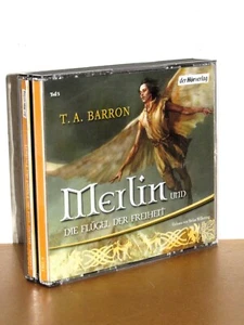 T.A. Barron  - Merlin und die Flügel der Freiheit - Ab 12 Jahren - 4x CD - Bild 1 von 4