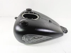 2018 Indian Chieftain Dark Horse Fuel Gas Petrol Tank -Dent 1021997 1025508 - Picture 1 of 12