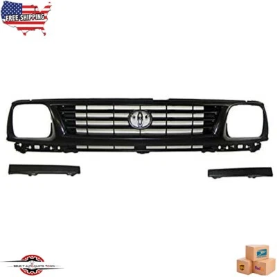 Fits 1995-1996 TOYOTA TACOMA 2WD New Front Grille & Bumper Filler Left Right 3PC - Image 1 of 4