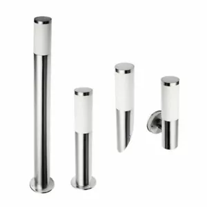 Außenleuchten Serie Edelstahl Gartenleuchte Wandleuchte Stehleuchte LED IP 54 - Bild 1 von 10