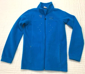 COLUMBIA GIRL FLEECE FULL ZIP JACKET SIZE XL 18/20 - Picture 1 of 4