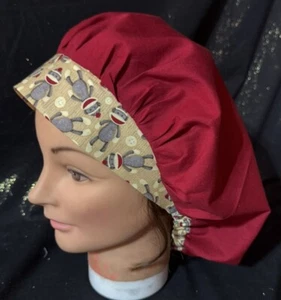 Scrub Hat. Hat Is Adjustable And Is Available With Buttons Upon Request. - Picture 1 of 2