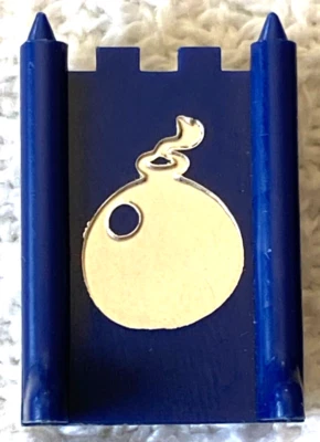 1970 Vintage Stratego Blue Bomb Game Piece Token Replacement Part - Image 1 of 2