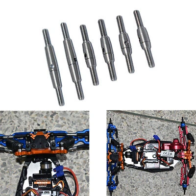 For LOSI 1/18 Mini-T 2.0 2WD Stadium Truck Metal Full Set Car Tie Rod Lever Link - Image 1 of 4