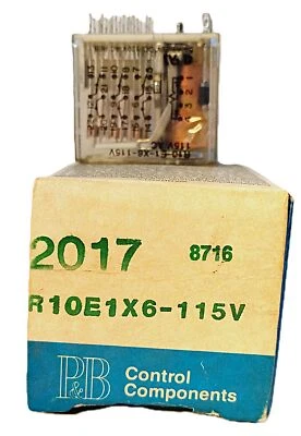 Potter & Brumfield R10-E1X6-115V 115 V AC 5 A 20-Pin Plug-in Ice Cube Relay - Image 1 of 4