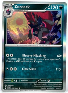 ZOROARK Holo Rare Scarlet Violet Shrouded Fable 32/64 Pokemon - Picture 1 of 2