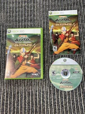 Avatar: The Last Airbender - The Burning Earth Xbox 360 CIB Completo TESTADO - Imagem 1 de 4