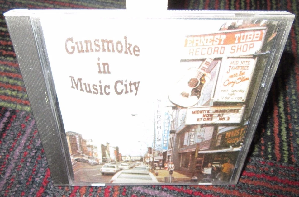 GUNSMOKE NO 5: GUNSMOKE IN MUSIC CITY MUSIC CD, 15 GREAT TRACKS, 3 LIVE, GUC - Image 1 of 2
