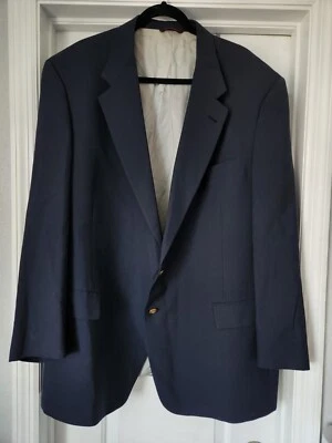 Blazer Jack Nicklaus Tournament Series Azul Marino Botón Abrigo Deportivo Traje Chaqueta 48pt Foto 1 de 4