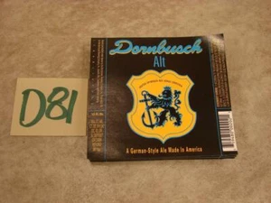 D81G VINTAGE LOT 100+ BIERFLASCHENETIKETTEN SMUTTYNOSE BRAUEREI Co. DORNBUSCH ALT - Bild 1 von 1