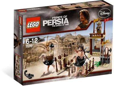 New LEGO Prince of Persia THE OSTRICH RACE 7570 disney animal jockey sheik amar - Image 1 of 4