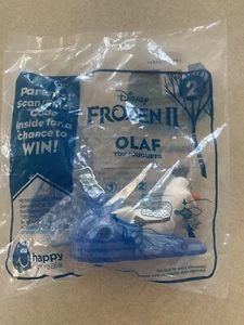 NUOVO 2019 McDonald’s Disney Frozen II #2 OLAF Action Figure Happy Meal Giocattolo - Foto 1 di 2