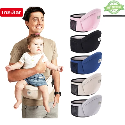 Baby Hip Seat Carrier Waist Stool Sling Belt Backpack Adjustable Infant Holder - Image 1 of 4