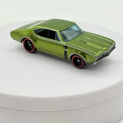 Hot Wheels 40th Anniversary Modern Classics '68 Olds 442 Olive Green Loose - Image 1 of 4