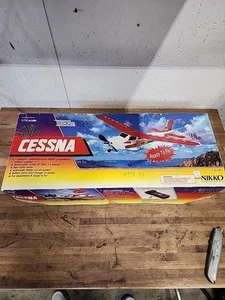 Vintage Nikko Radio Control Cessna Air Plane Never Used Needs Battery - Picture 1 of 5