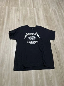 Lasikplus 20 Happy Vision Tour Black T-Shirt Men’s Size 3XL - Picture 1 of 4