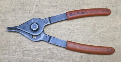 Alicates convertibles de anillo a presión Blue Point PR12A - 6" de largo con punta fija recta  Foto 1 de 4