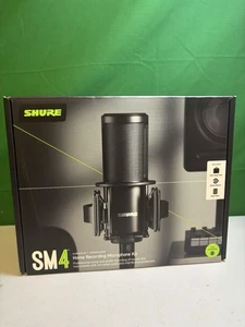 Kit de micrófono de grabación de estudio Shure SM4 XLR Home Studio condensador filtro pop - Imagen 1 de 3