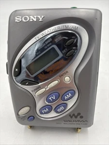 Reproductor de casete Sony Walkman WM-FX281 con radio AM/FM - correa nueva - probado/funciona - Imagen 1 de 17