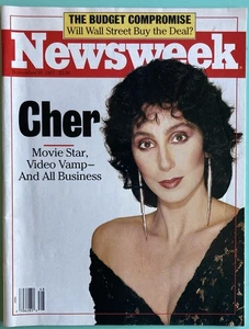 Cher Cover Article In Newsweek Magazine From November 30 1987 No Address Label - Picture 1 of 4
