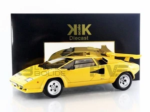 KK SCALE MODELS 1/12 - LAMBORGHINI COUNTACH LP 5000S QV - 1985 120144Y - Foto 1 di 12