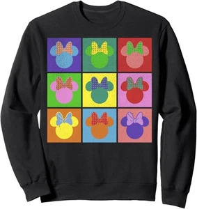 Disney Mickey And Friends Minnie Mouse Pop Art Sweatshirt - Picture 1 of 8