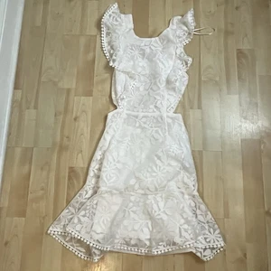 Hello Molly Elegante Vestido de Encaje Blanco VESTIDO TREE FEARS BLANCO NUEVO CON ETIQUETAS Talla XS - Imagen 1 de 5