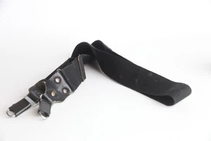 Vintage Black Canvas Camera Strap For Film Camera With Quick Clips German Made - Picture 1 of 2