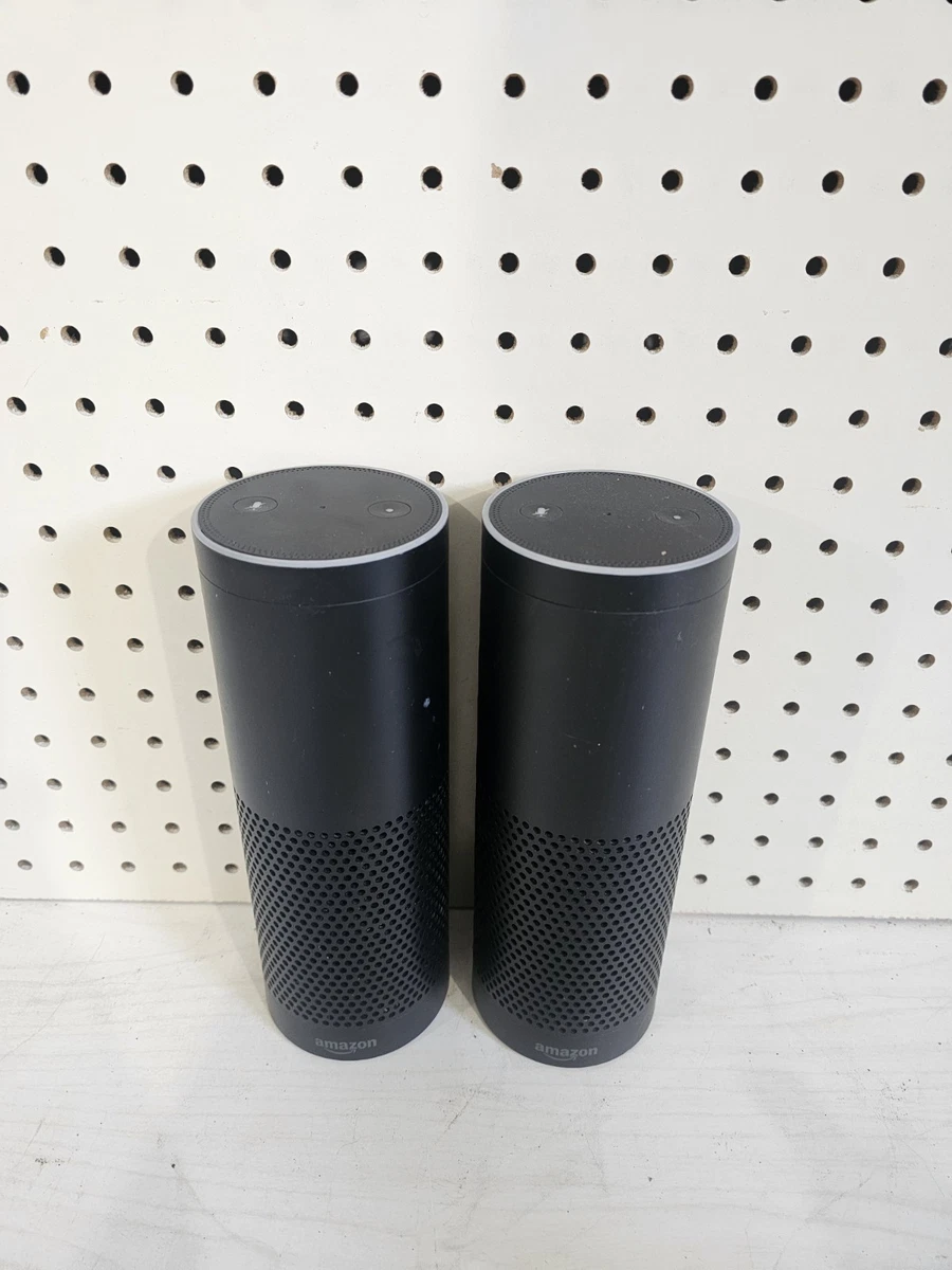 Amazon Echo (1st Generation) Alexa Black Smart Speakers for sale