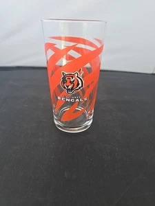Cincinnati Bengals Vintage Glas schwerer Sockel Tiger und Streifen Look Nachlass Fund - Bild 1 von 5