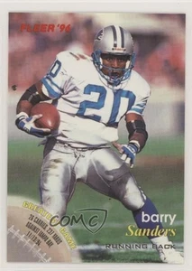 1996 Fleer Shell FACT Barry Sanders #75 HOF - Picture 1 of 4