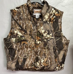 Gamehide Camo Vest Mossy Oak Breakup Down-filled Men's Size XXL - Picture 1 of 12